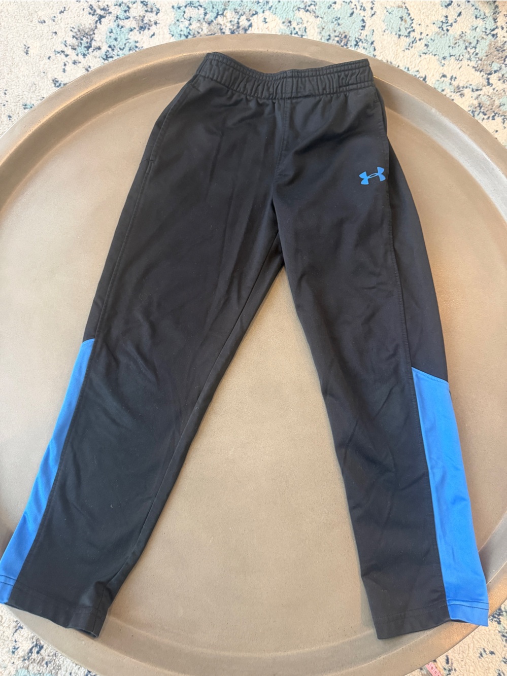 Under Armour Kids Black & Blue Athletic pants  Size 7